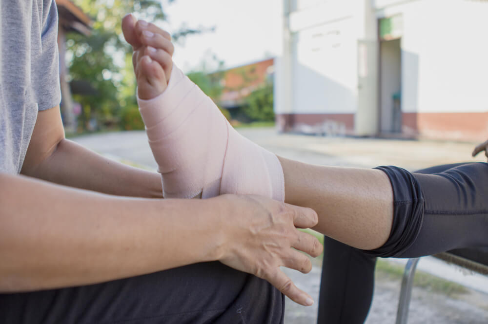ankle surgery rehab
