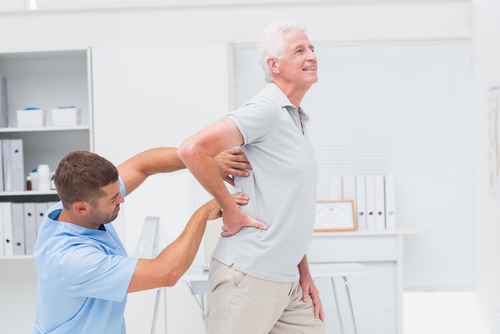 stiff lower back pain