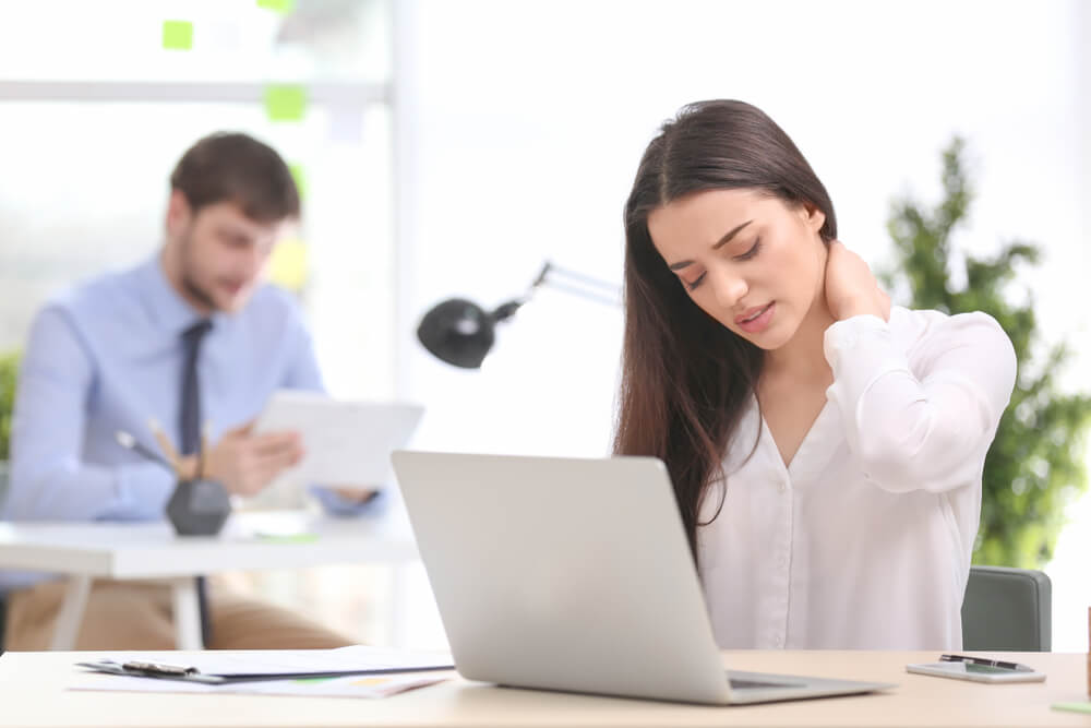 What’s causing the pain in the back of my head at the base of my skull? shutterstock 1064418176 pain in back of head at base of skull