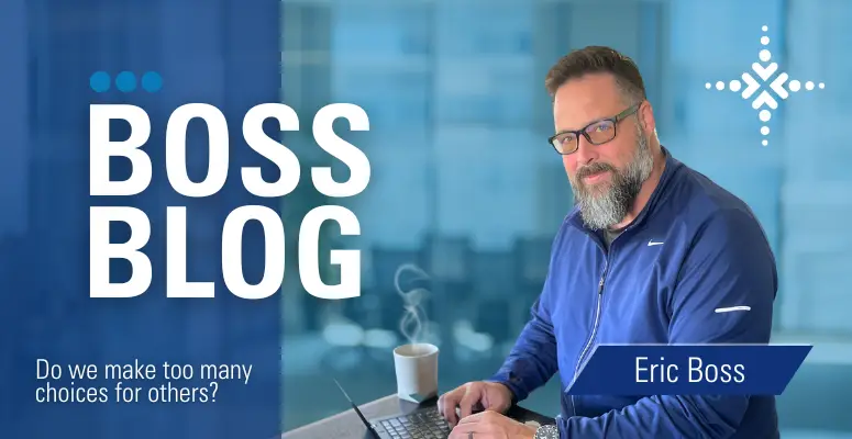 Boss Blog: Plain Cheese?